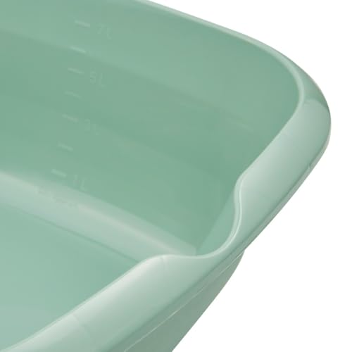 keeeper björk 6x Universal-Schüssel mit Ausguss, Eckig, 8 l, 34 x 34 cm, Nordic Green – Ansicht 5