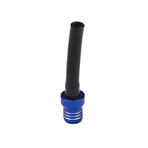 Image of Motorcycle Gas Cap Vent Hose 6PCS Fuel Tank Tube Breather CNC for YZ65 YZ85 YZ125 YZ250 YZ450 WR250 WR450 PW50 TTR110 TTR125 YFZ50 YFZ450 Dirt Pit Bike ATV Quad Blue