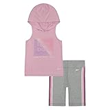 Camiseta: cuello redondo Reebok Conjunto deportivo modelo CONJUNTO BIG HOOD TOP Y PANTALON CORTO marca