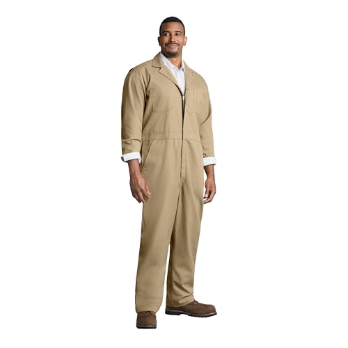 Red Kap Men's Overall, Khaki, 58