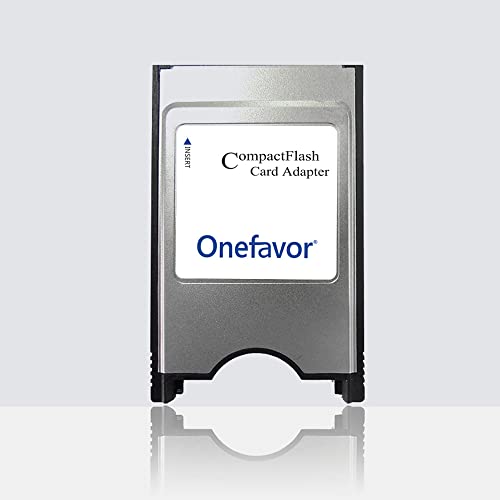 Onefavor Compact Flash To Pcmcia Ata Adapter Cf To Pc Card Adapter Pcmcia Ata Adapter For Cf 2 Card (Come With 512Mb Cf Memory Card) #TOP1