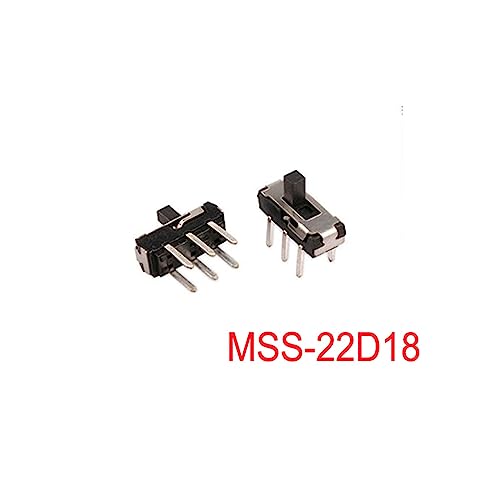 Interrupteur à glissière micro-puissance horizontal deuxième vitesse pour PCB - 8