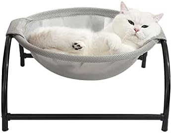 Cat Hammock Bed, Raised Cat Sleeping Bed, Comfortable and Breathable Pet Cat Hammock, Free-Standing Cat Sleeping Cat Bed Cat Supplies Pet Supplies, Cat Sofa Bed for Indoor and Outdoor