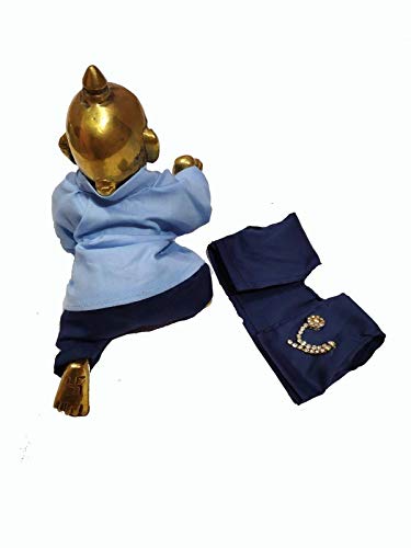 Image of Laddu Gopal Pant Shirt with Jacket Very Stylish and Decent Dress for Ladoo Gopal Ji Size 0