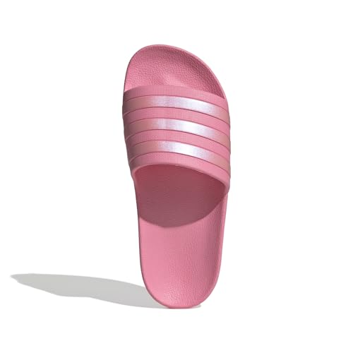 Image of adidas Womens Adilette Aqua Slides Casual Sandals Casual - Blue