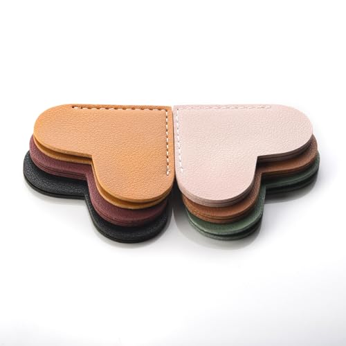 Leatherheartbookmarkswinjeto6piecescutecornerpagebookmarksforteachersstudentsbookreadingloversforschoolofficehomesuppliesheart6pcs Urban Country Home Decor Leather heart bookmarks winjeto 6 pieces cute corner page book marks for teachers students book reading lovers for school office home supplies heart6pcs urban country home decor