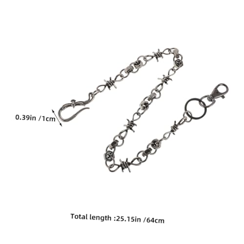 Cadena para jeans de hombre ideal para lucir en conciertos y fiestas de moda retro 2