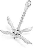  Anclajes de Rejilla Plegables galvanizados, Accesorios portátiles, compactos para embarcaciones pequeñas y Bote de Bote de Bote Kayak canoas Ancla (Size : 10KG)