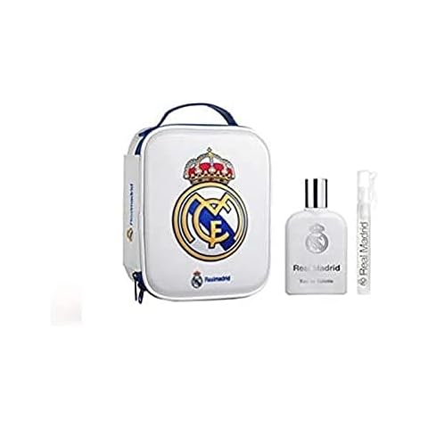 Real Madrid Neceser Edt+Rollon - 110 ml, fragancia Citrus Cover