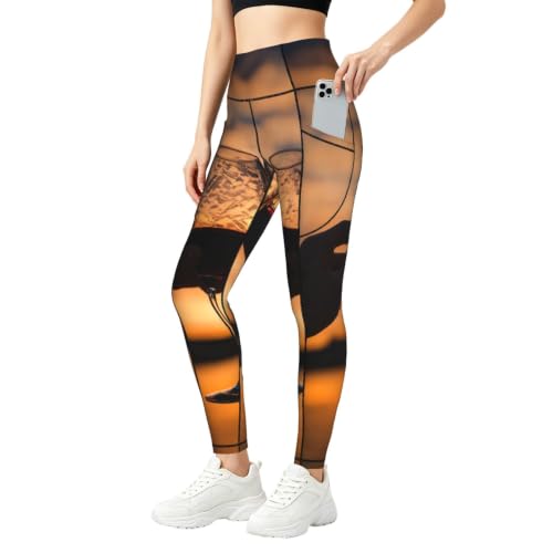 Pantalones de yoga holgados que eliminan la presión en la cintura