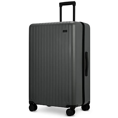 Preisvergleich Produktbild 77cm Hartschalen Koffer, GroßEr Polycarbonat Reisekoffer, 4 Rollen Trolley Rollkoffer GepäCk mit TSA-Schloss Spinner 100L / 30 Zoll