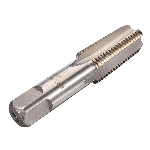 Image of Metric Thread Tap, NPT Tapered Pipe Thread Tap, HSS Taper Pipe Tap 1/4-18 NPT Thread Cutting Tool