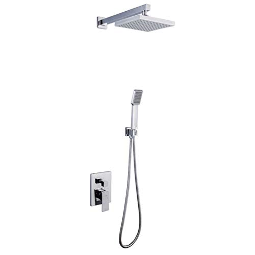 Ensemble de douche en cuivre encastré LWX, l'excellence de la robinetterie murale géométrique