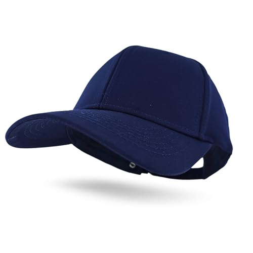 Image of Tomorrow Adjustable Baseball Cap - Unisex Cotton Snapback Trucker Hat with Sun Protection, Perfect Outdoor & Sports Cap for Men and Women