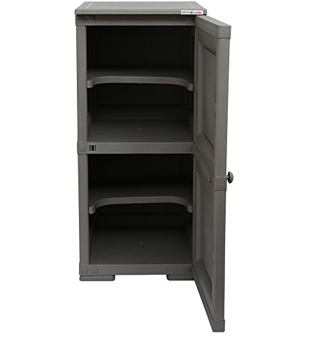 Image of Cello Infiniti Mini 2 Storage Cabinet Plain (Grey)