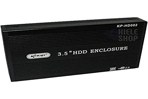 Knup Case 3.5 HD Sata USB 2.0 Para PC e Notebook KP-HD002