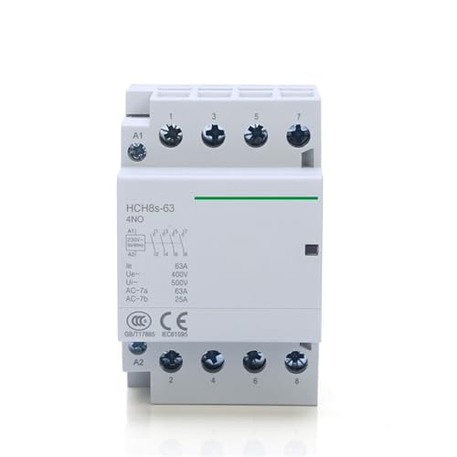 Contacteur de puissance HCH8s-63 2P 63A 2NF pour tableau électrique AC 230V