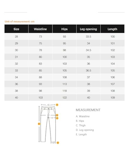 Men's Lyocell Soft Slim Jeans Summer Thin Straight Business Casual Trousers4