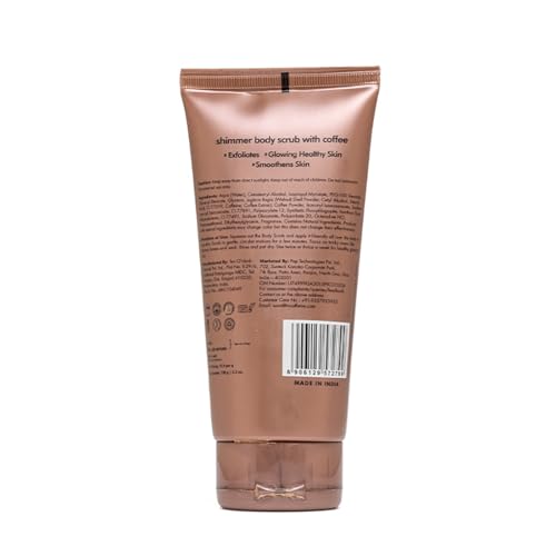mCaffeine Shimmer Body Polishing Kit for women and men| Shimmer Body Scrub with Coffee & Shimmer Body Butter with Cocoa Butter | For Illuminizing... - Image 7