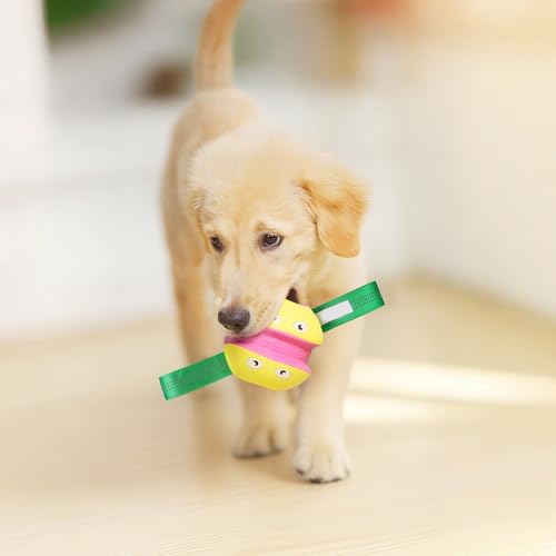 Balle interactive pour chien en caoutchouc durable de grande race - 3