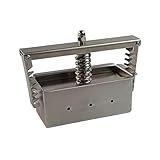 Caja de herramientas de prensado de carne de jamón para hoteles y restaurantes caseros, 140 mm x 60 mm x 60 mm, plata, 0,3 kg