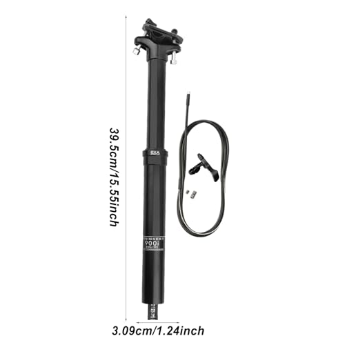 Selle télescopique pour vélo de montagne idéale pour le voyage et la route