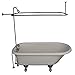 Barclay Butera Tub Kit 60" AC Roll Top, Shwr