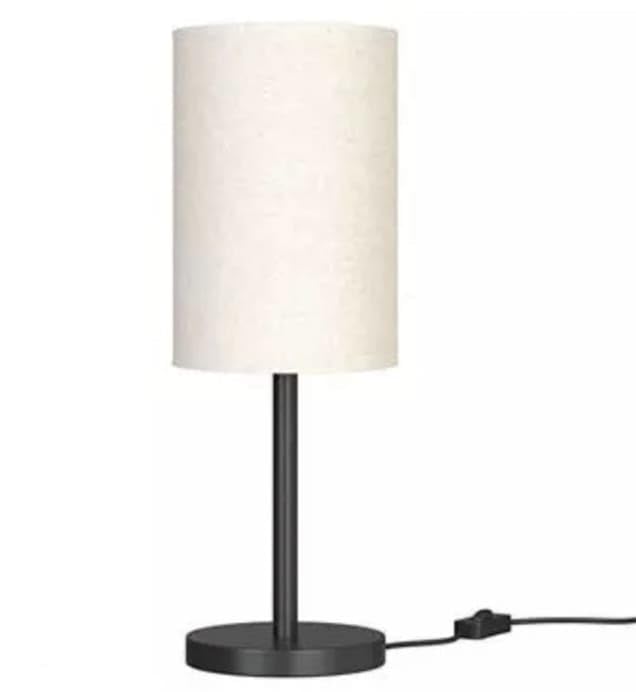 UMAR HANDICRAFTSWooden Table Lamp Modern Desk Bedside Reading Light Lamp Decor for Bedroom Living Room Home Office Hotel Night Lamp
