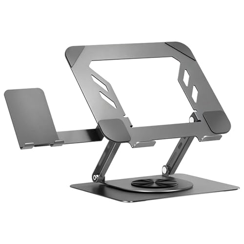 Supporto raffreddamento per notebook desktop con inclinazione regolabile e slot