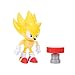 Sonic the Hedgehog 4-inch Super Sonic Action Figure with Red Spring Accessory. Ages 3+ (Officially Licensed by Sega)
