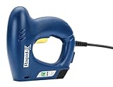 Rapid E-Tac Grapadora-Clavadora eléctrica para madera, tapicería y bricolaje, Diseño ligero y ergonómico con nariz de contacto de seguridad, Grapas de 6-14mm y Clavos de 15mm (5001697)