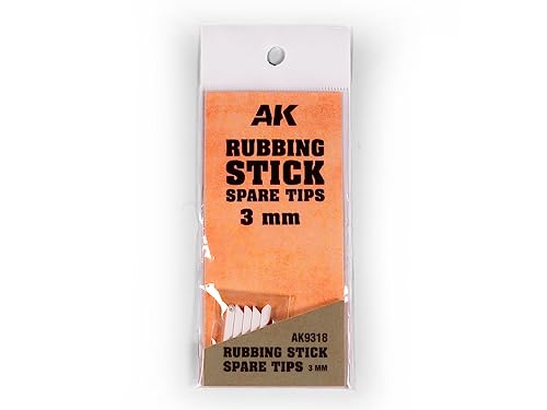 AK Tools AK9318 5X Spare Tips 3MM for Rubber Stick