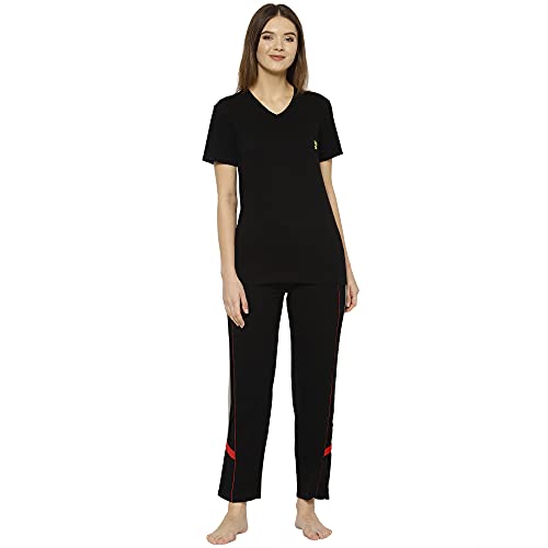 Image of Mack Jonney Cotton Blend Track suit Co-ord Set For Women-VJ WNS-013