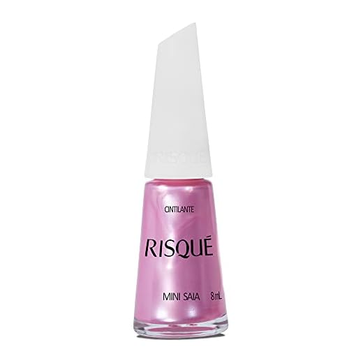 Esmalte Cintilante Mini Saia, Risqué, 8 Ml