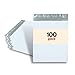 Bubble Mailer Padded Envelopes, Self Adhesive Sealing Strip, 7 1/4 x 9 3/4 inch, White/Grey, 100 Pack