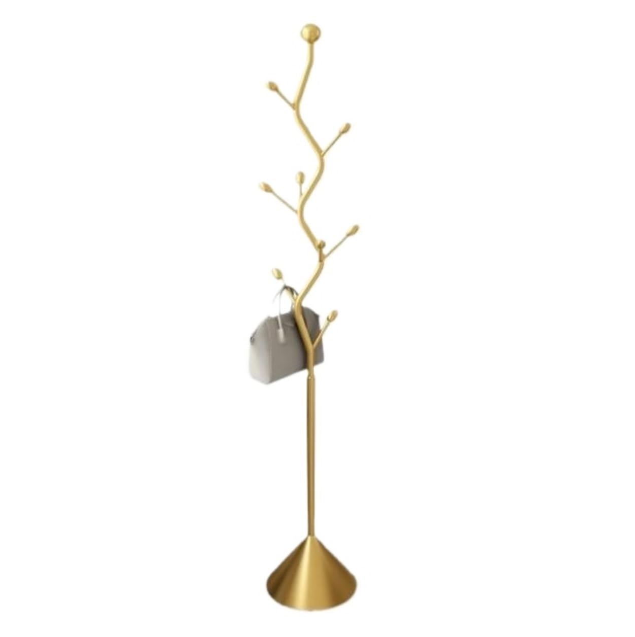 CVdrtyED Racks Free Standing Matal Coat Rack With Hooks Craetive Tree Entryway Stand For Home Bedroom Hallway Organiser