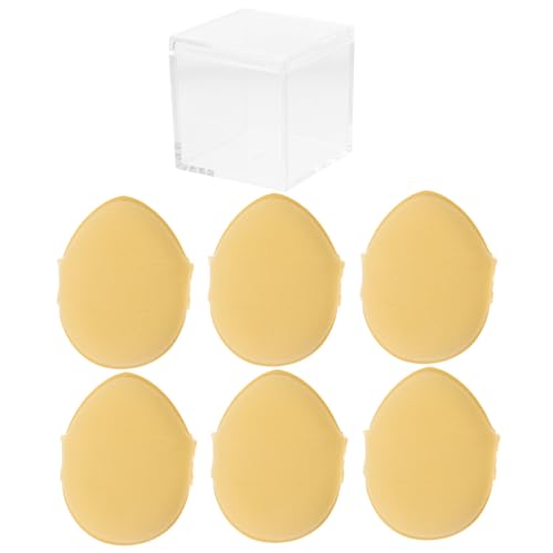 OSOLADY 6 ~jtBK[pt makeup sponge  OX C ̉ϕie ~jpE_[pt σpbh ϕipt ωnX|W tFCXpt Yellow