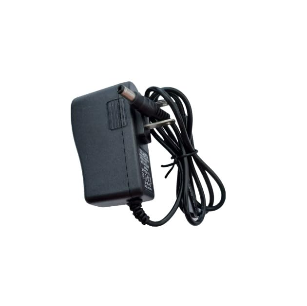 Adaptador de 6 V 0,5 A, cargador 6 V 500 mA compatible con York Fitness Juguetes eléctricos, adaptador de corriente europeo con conector 5,5 x 2,5 mm, compatible con vehículos parajuguete, indicador