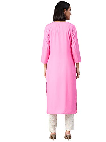 Image of Vaamsi Women's Crepe Regular Kurta