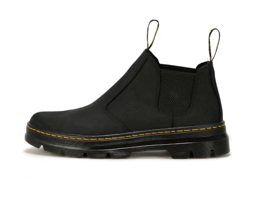 Dr. Martens Unisex Chelsea Boot, Black Pit Quarter, 9 US Men