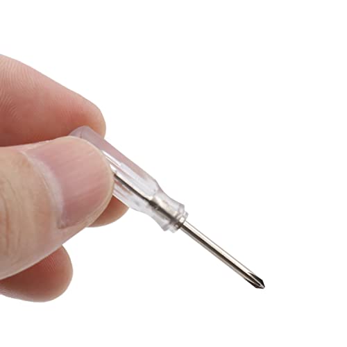 Image of GENNEL 100pcs Bulk Pack 45mm x 2mm 2.0mm Mini Size Cross Phillips Screwdriver for HDD Laptop Mobilephone Repair DIY