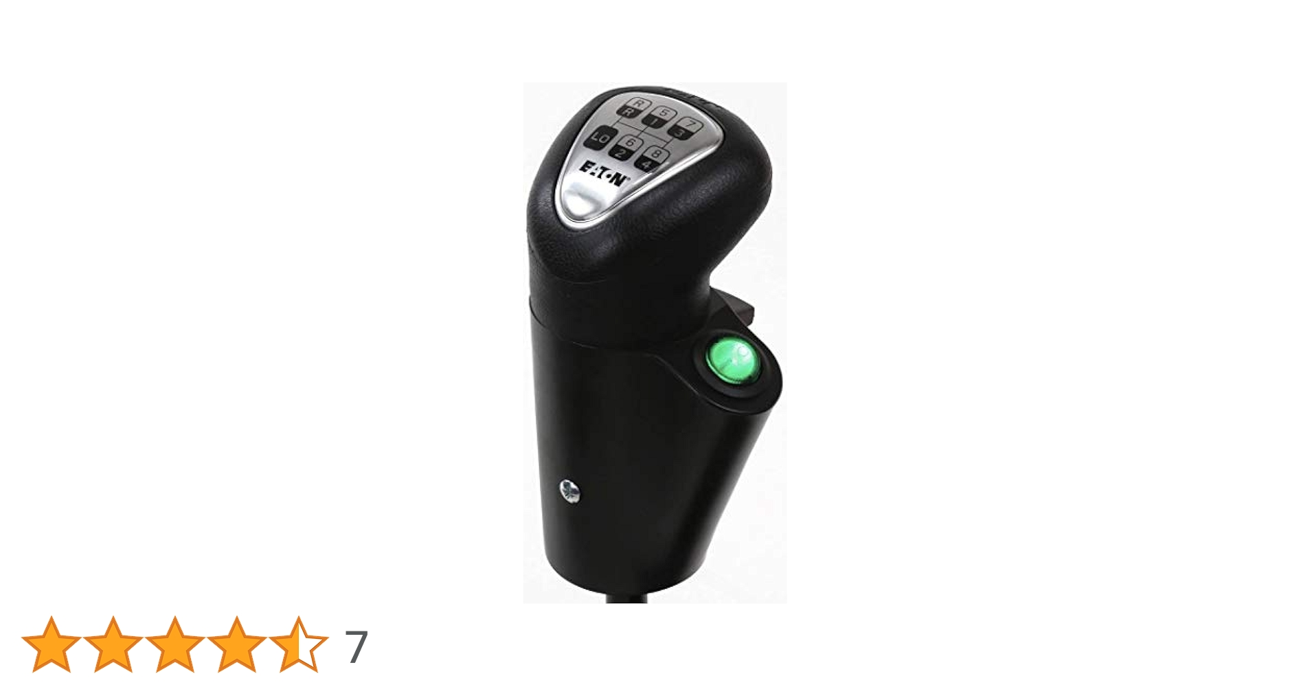 EasyJake Black Shift Knob Skirt With LED Green Switch