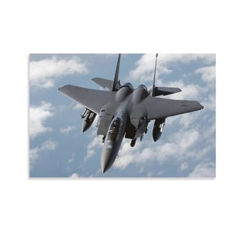 Peinture sur toile F-15 Eagle Avion d'Attaque une Décoration Murale d'Exception