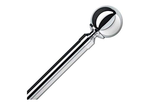 Speedy Rom Ball 28 mm komplett Metall Öse Vorhang Pole Set Cover