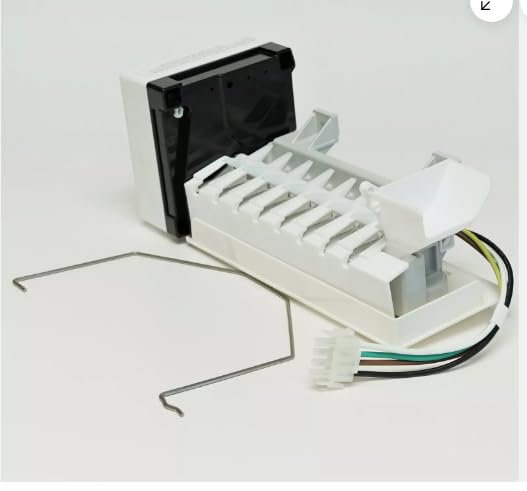 Ice Maker for Whirlpool Maytag Refrigerator Models WRF535SMBW00 WRF535SWBB00 WRF535SWBM00 WRF535SWBW00 WRF540CWBB00 WRF540CWBB01 WRF540CWBM00 WRF540CWBM01 WRF540CWBW00