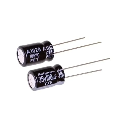 Condensateur radial 35V 100uF haute fréquence pour projets de bricolage
