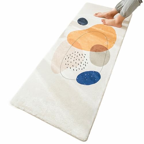 😃[Tappeto a Pelo Corto] Materiale in poliestere, antiscivolo. Design ultra sottile, adatto per l'uso sotto la maggior parte delle porte, il tessuto morbido dona un tocco diverso! Tappetino assorbente, impedisce all'acqua di penetrare nel pavimento