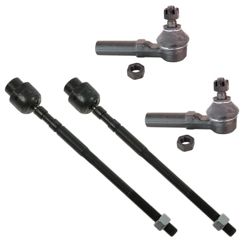 TRQ Front Inner & Outer Tie Rod End Kit for Chrysler/Dodge/Plymouth