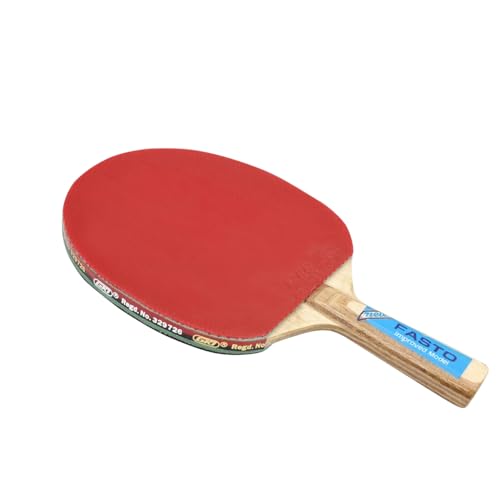 Image of GKI Fasto Table Tennis Racquet - Lightweight, Balanced TT Bat with Superior Grip & Spin Control | Ideal for Intermediate & Casual Players
