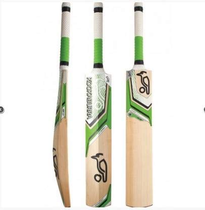Kookaburra Poplar Willow Kahuna 1500 Double Blade Tennis Cricket Bat (1.1-1.2 Kg), Full Size (Age:15 & Above Years) (Full Size)